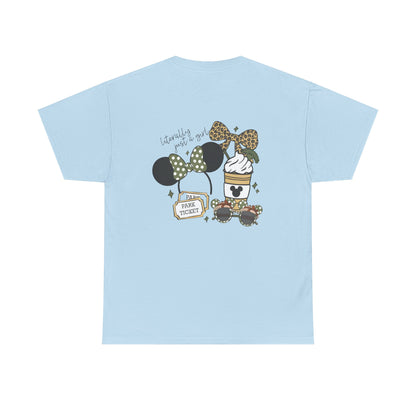 Leopard Minnie Park Day Tee