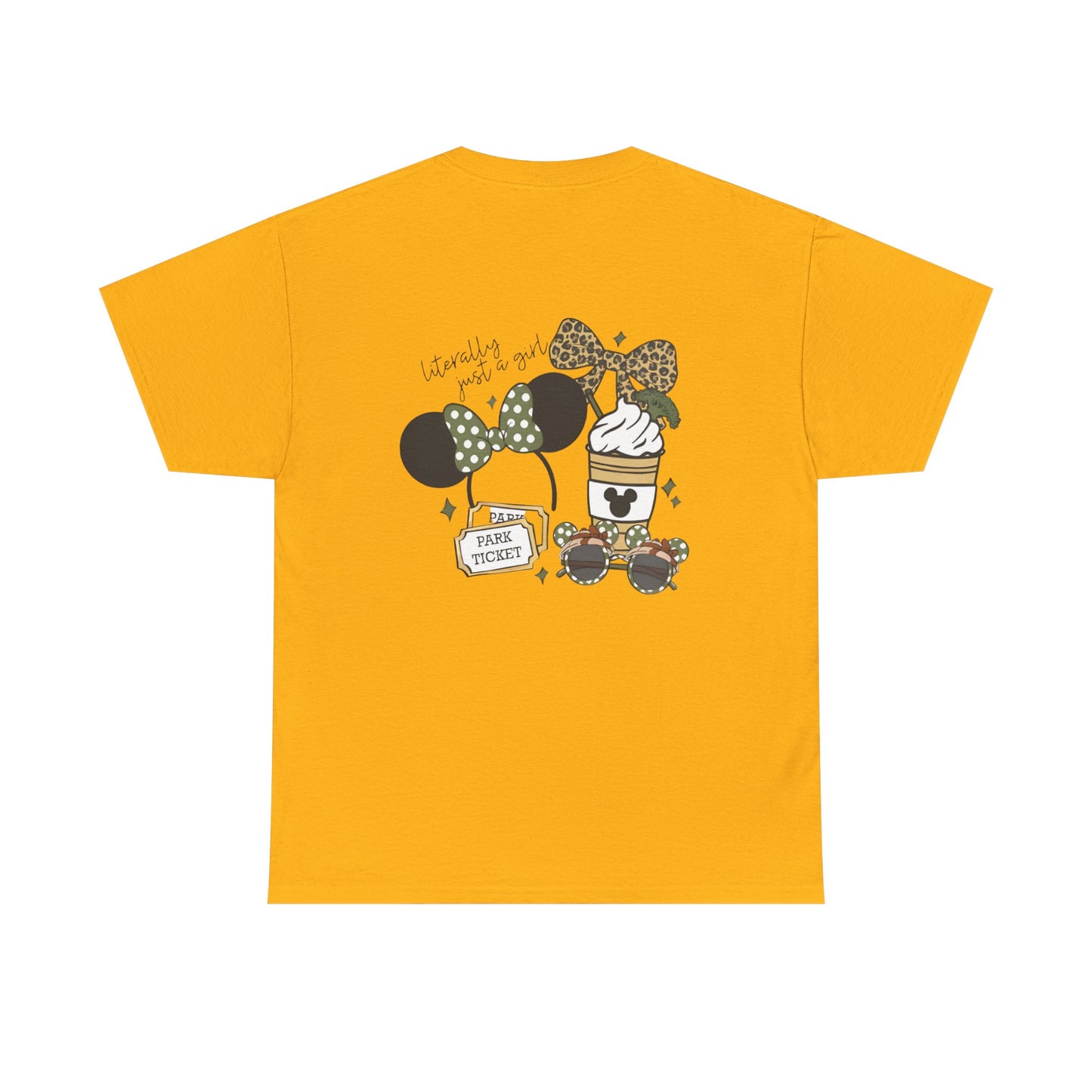 Leopard Minnie Park Day Tee
