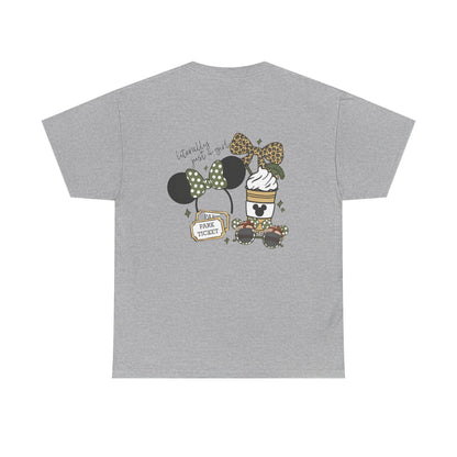 Leopard Minnie Park Day Tee