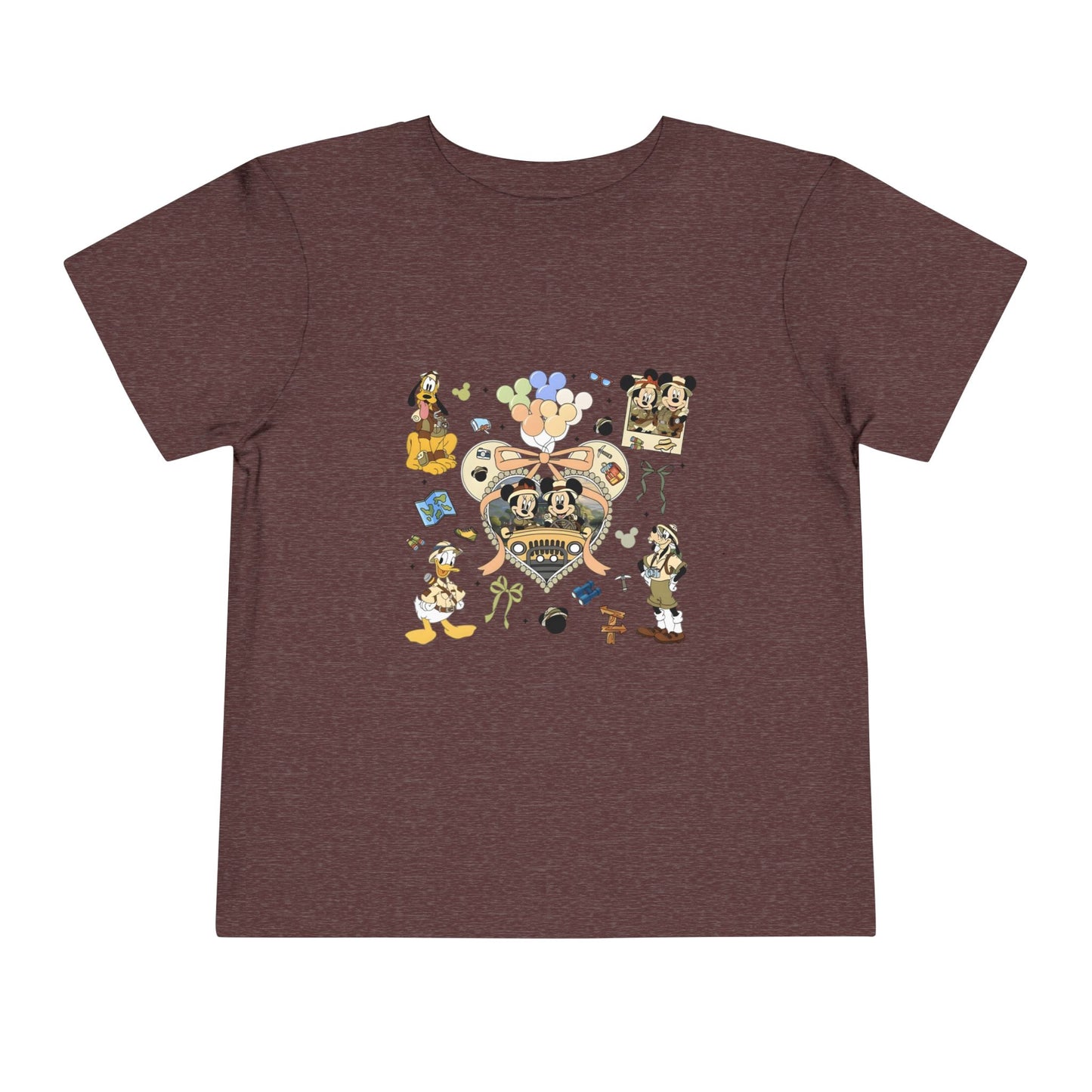 Cute Cartoon Mickey Inspired Toddler Tee