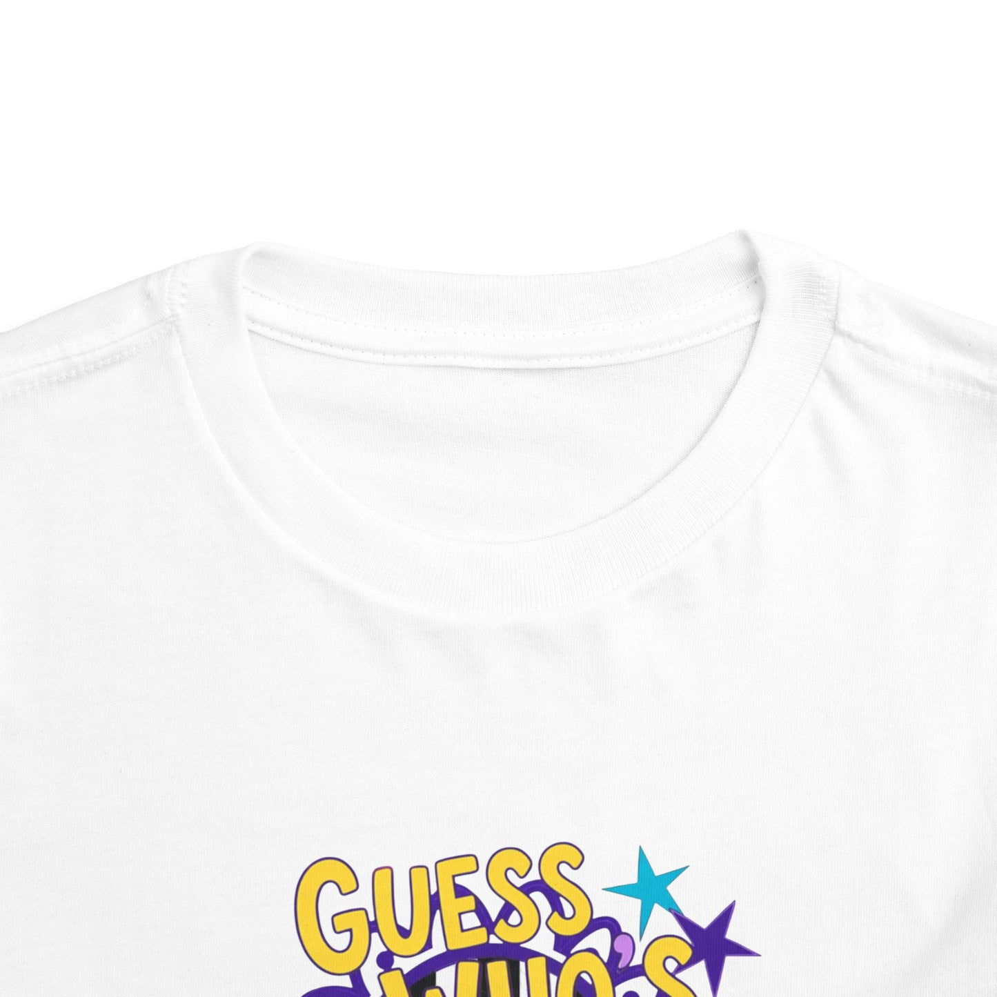 Toddler Tee — "Guess Who's Back" Alligator Cartoon Graphic
