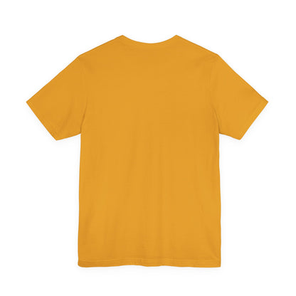 Mami Halloween Tee — Orange Checker 'MAMI' with Bow & Bats