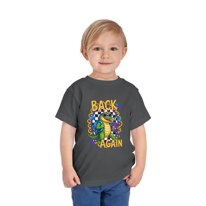Toddler Tee — "Back Again" Dinosaur Graphic Shirt