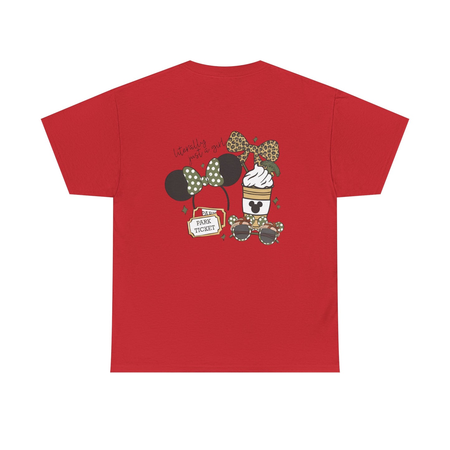 Leopard Minnie Park Day Tee