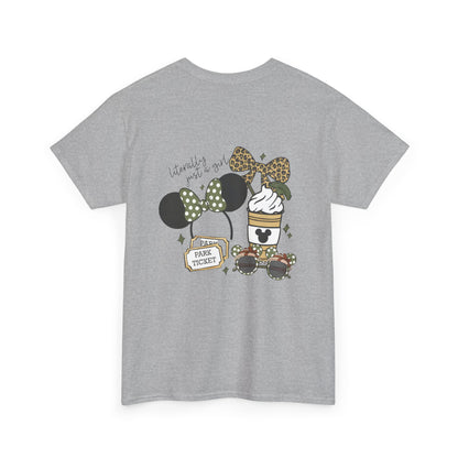 Leopard Minnie Park Day Tee