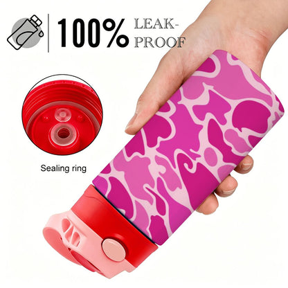 Pink Camo Water Bottle