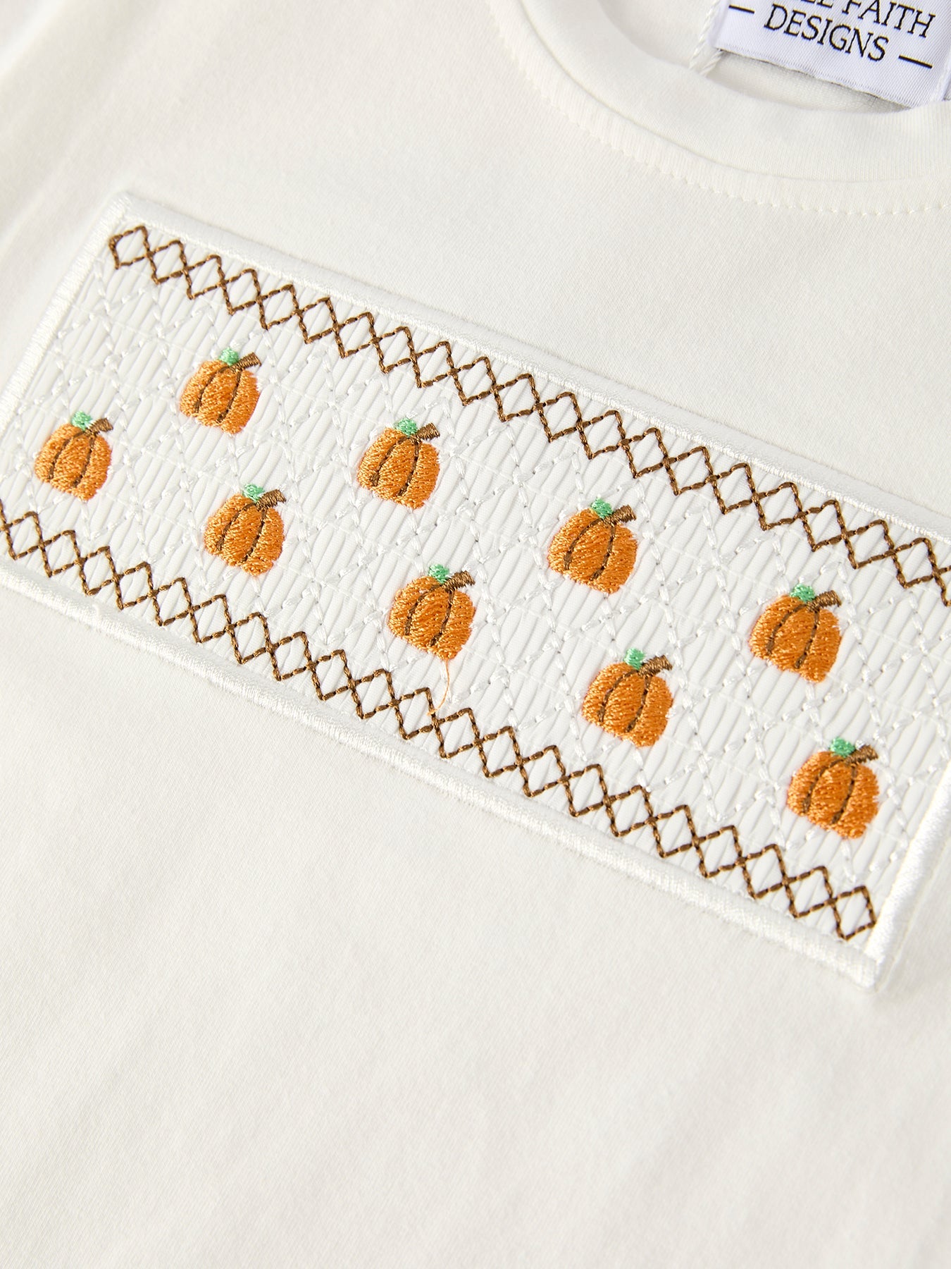 🎃🍂 Halloween & Thanksgiving Pumpkin Smock Embroidered Plaid Boys Set | Fall Boutique Boys Outfit