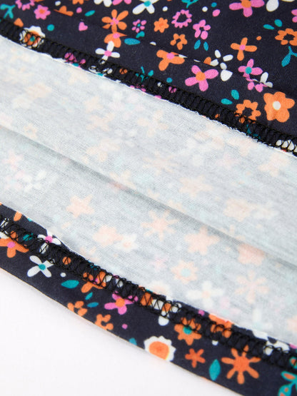 🍂 Fall Orange Bow Smocked Floral Girl Dress | Boutique Baby & Toddler Autumn Dress