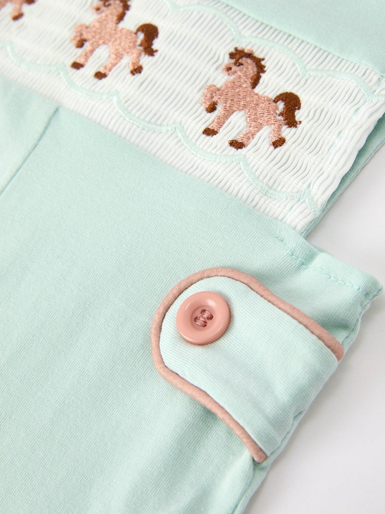 Western Horse Embroidery Boys JonJon Sleeveless Romper | Cowboy Baby Boy Outfit | Boutique Ranch Style Clothing