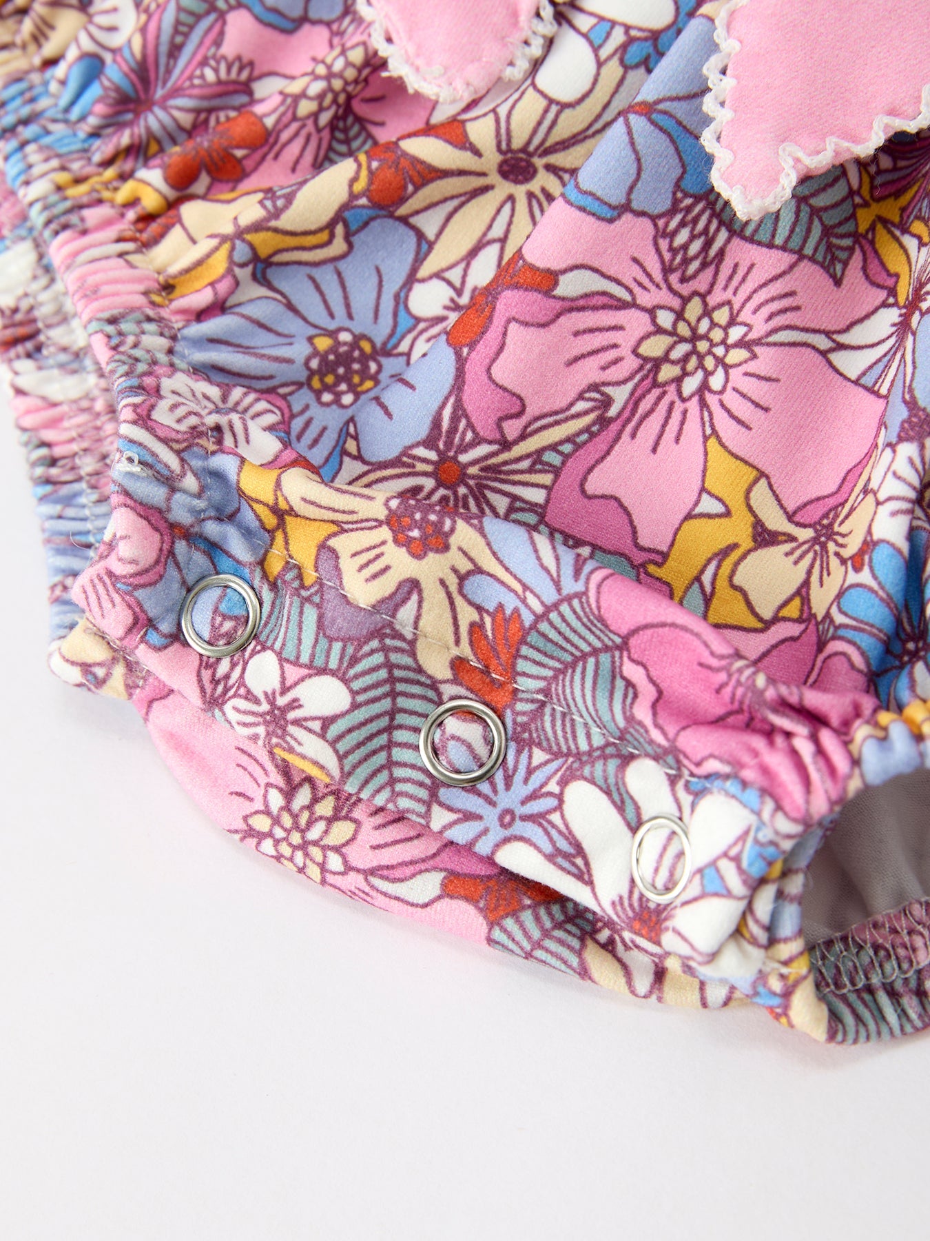 🍂 Fall Vintage Floral Print Girls Long Sleeve Romper | Boutique Baby & Toddler Autumn Outfit