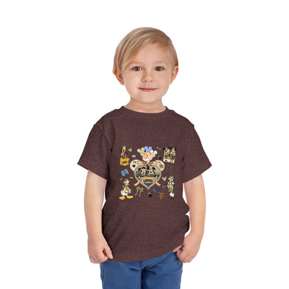 Cute Cartoon Mickey Inspired Toddler Tee
