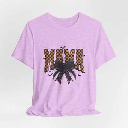 Mamá Floral Checkerboard Tee – Vintage Floral Mom Shirt