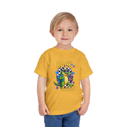 Toddler Tee — "Back Again" Dinosaur Graphic Shirt