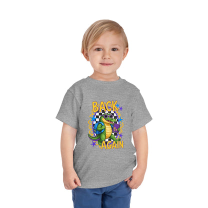 Toddler Tee — "Back Again" Dinosaur Graphic Shirt
