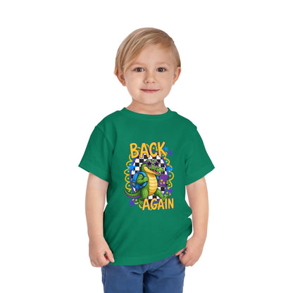 Toddler Tee — "Back Again" Dinosaur Graphic Shirt