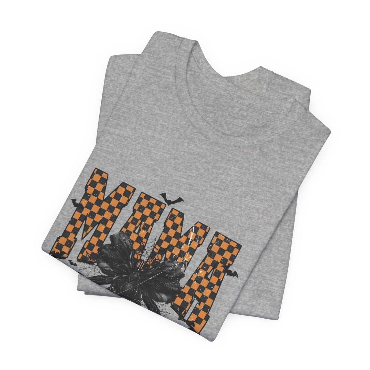 Mamá Floral Checkerboard Tee – Vintage Floral Mom Shirt