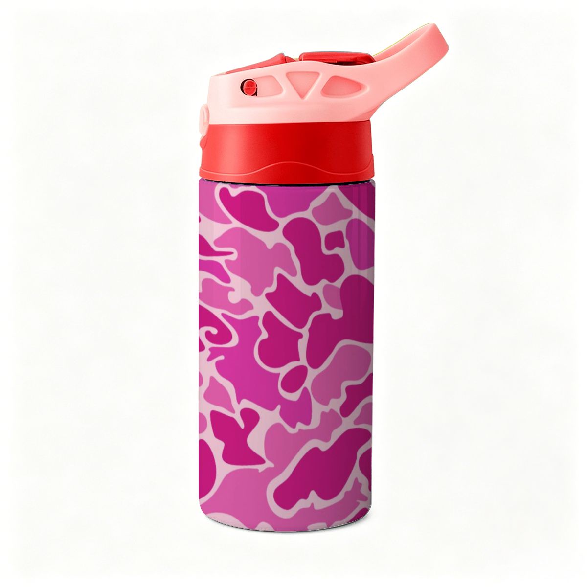 Pink Camo Water Bottle