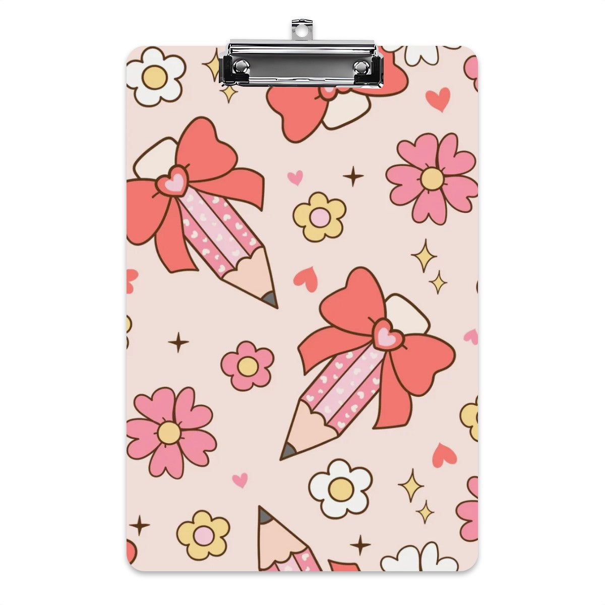 Acrylic Clipboard Pencil