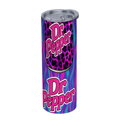 DR PEPPER 20oz Straight Stainless Steel Tumbler with Straw