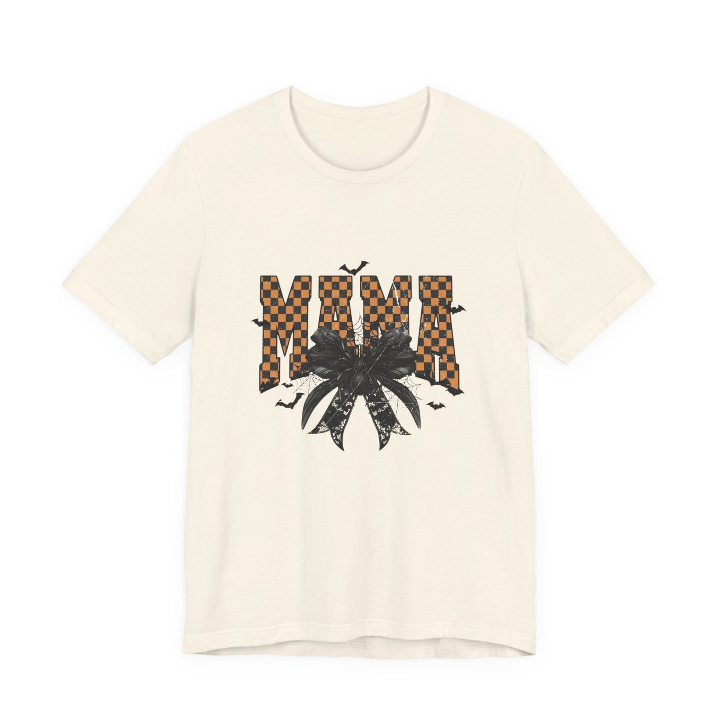 Mamá Floral Checkerboard Tee – Vintage Floral Mom Shirt