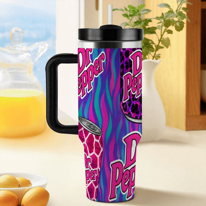 40oz Dr Pepper Tumbler