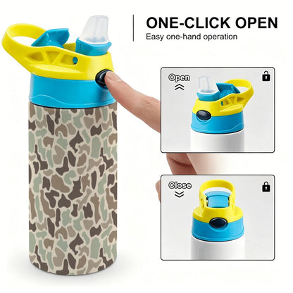 Camo Kids Water Bottle