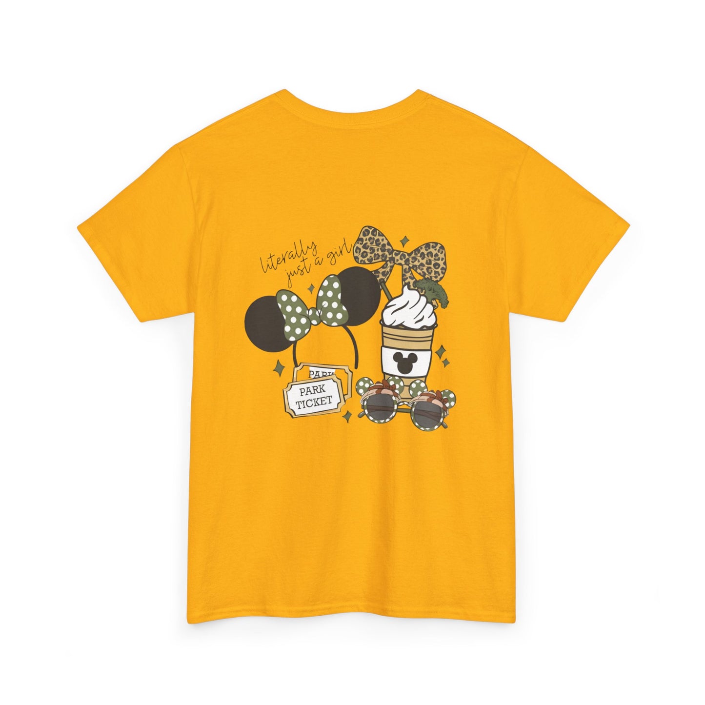 Leopard Minnie Park Day Tee