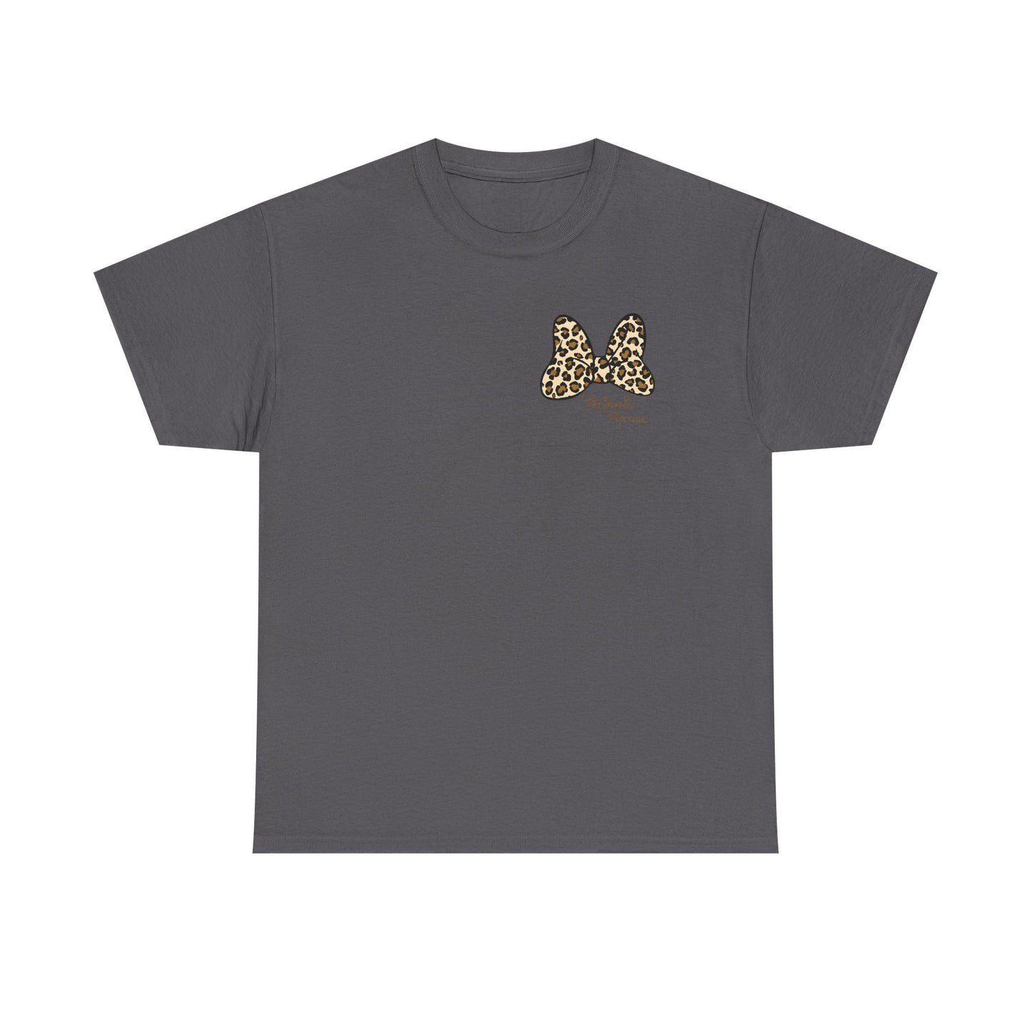 Leopard Minnie Park Day Tee