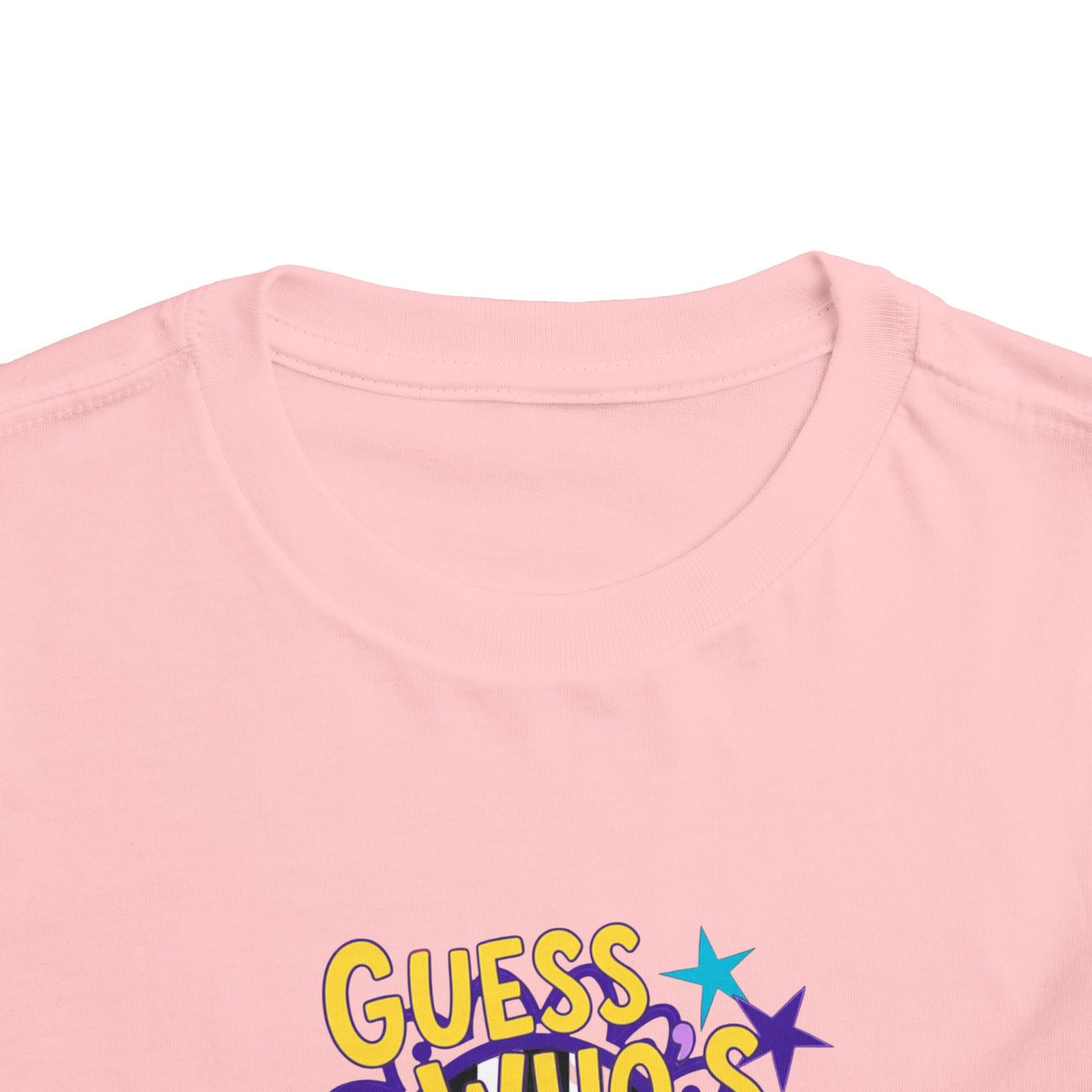Toddler Tee — "Guess Who's Back" Alligator Cartoon Graphic