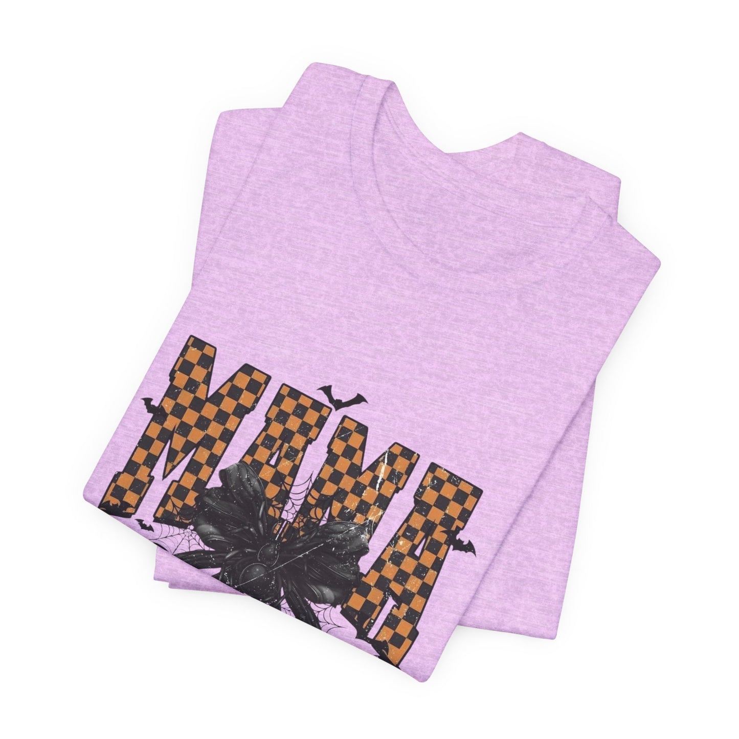 Mamá Floral Checkerboard Tee – Vintage Floral Mom Shirt