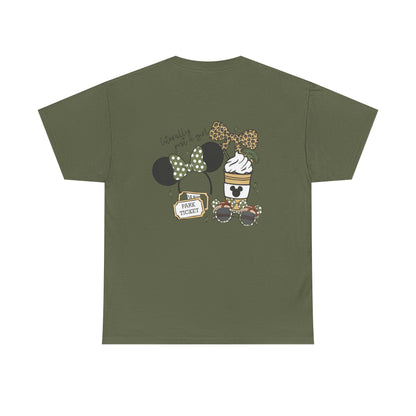 Leopard Minnie Park Day Tee