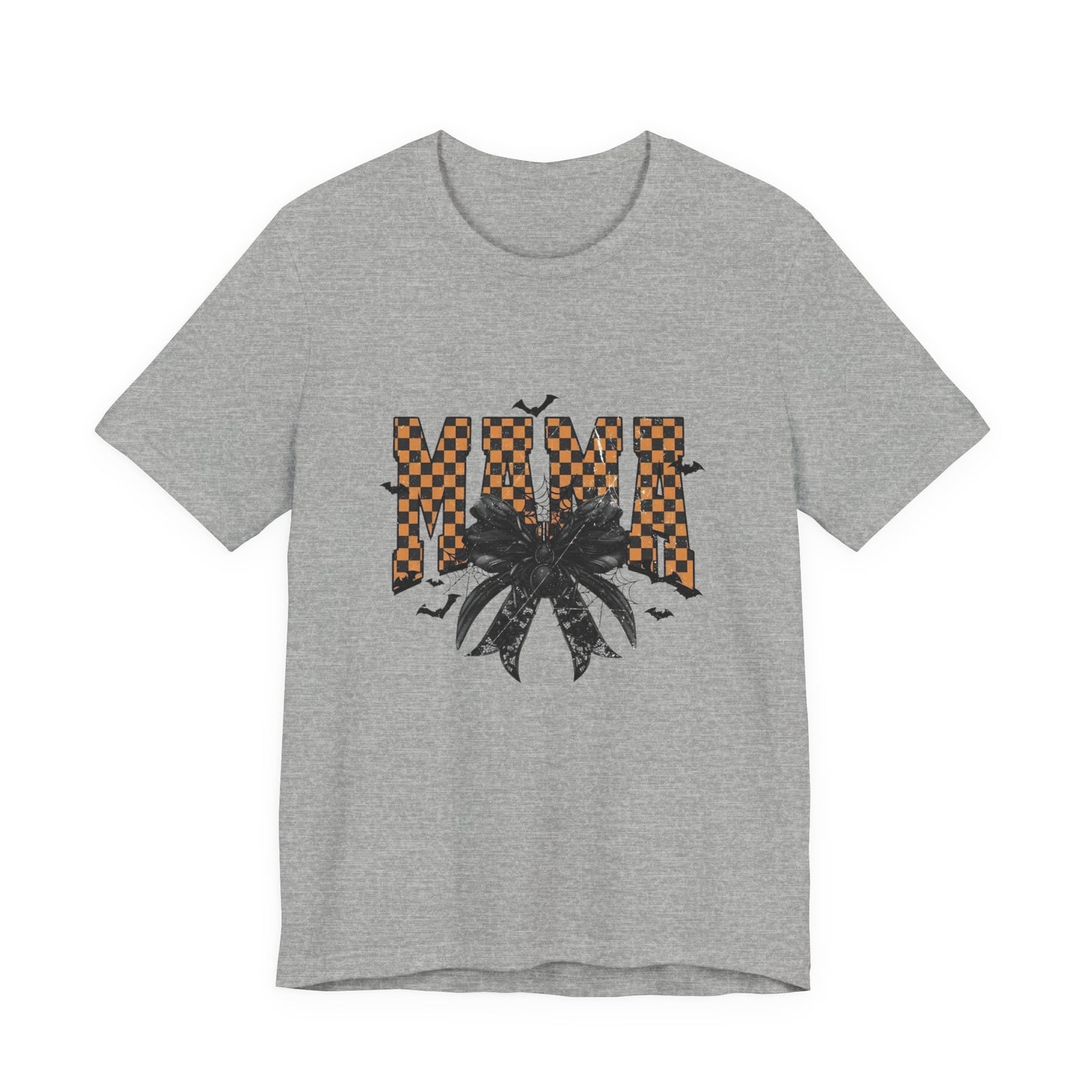 Mamá Floral Checkerboard Tee – Vintage Floral Mom Shirt