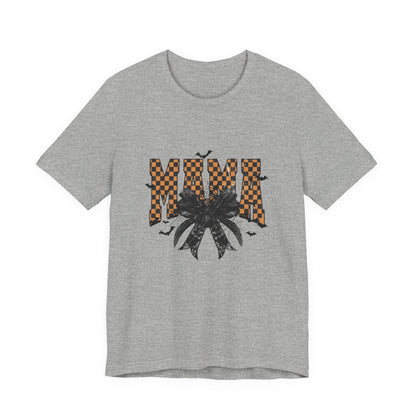 Mamá Floral Checkerboard Tee – Vintage Floral Mom Shirt