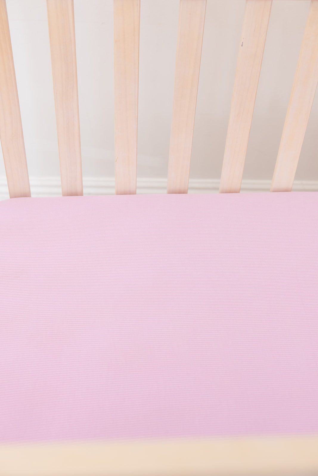 (SOLID, ribbed) Saltwater Princess - Crib Sheet