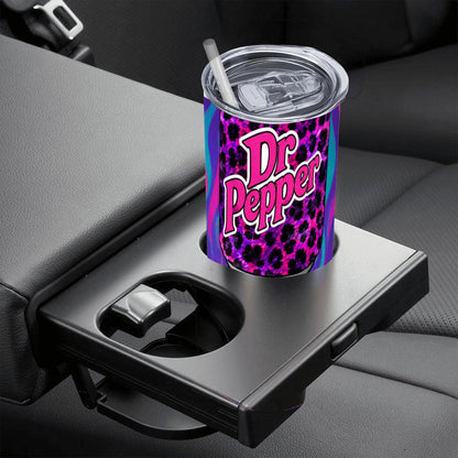 DR PEPPER 20oz Straight Stainless Steel Tumbler with Straw