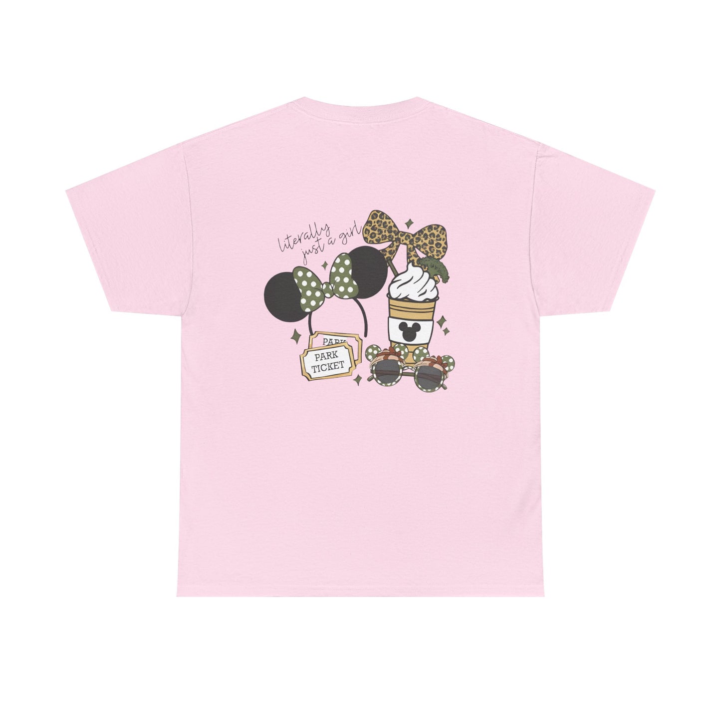 Leopard Minnie Park Day Tee