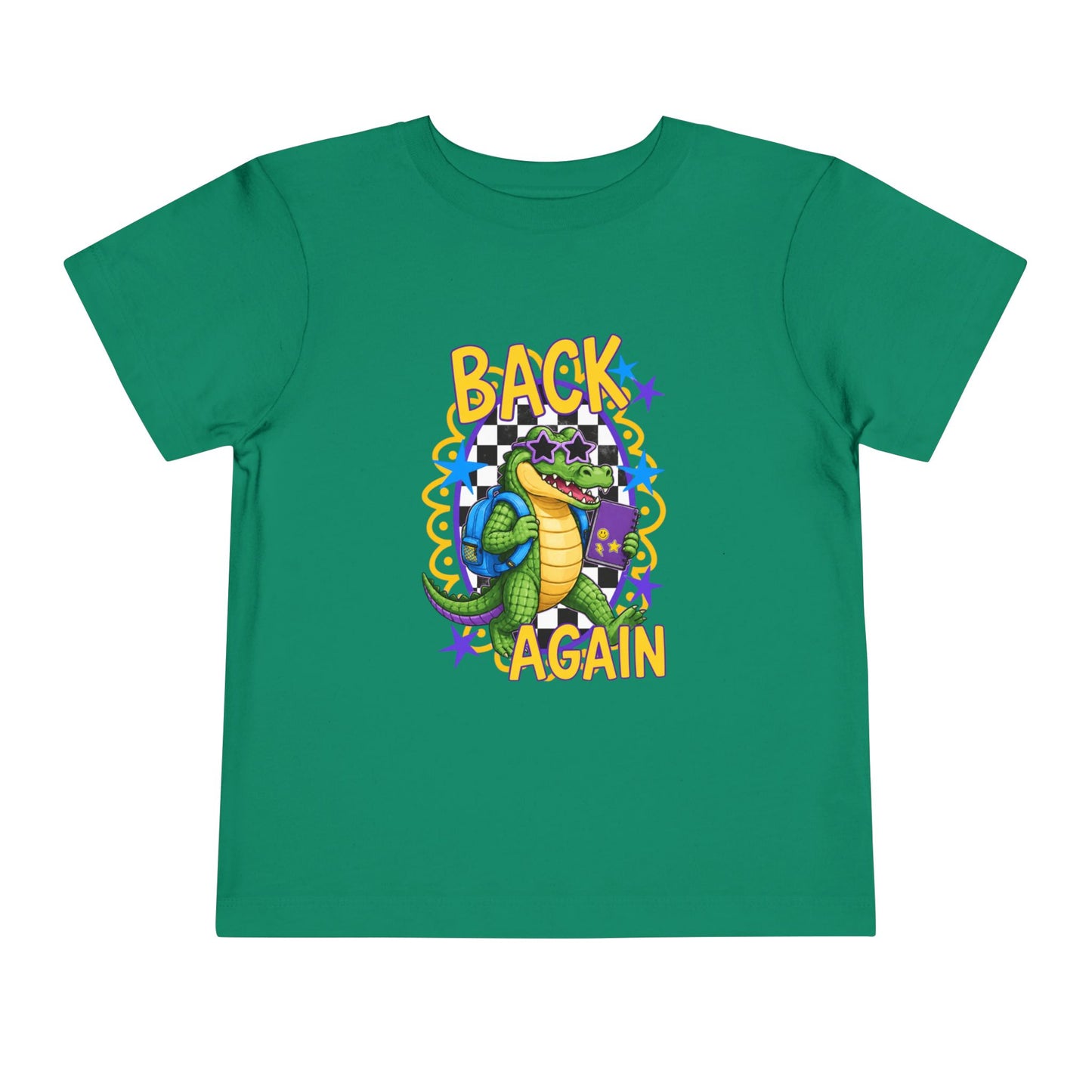Toddler Tee — "Back Again" Dinosaur Graphic Shirt