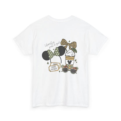 Leopard Minnie Park Day Tee