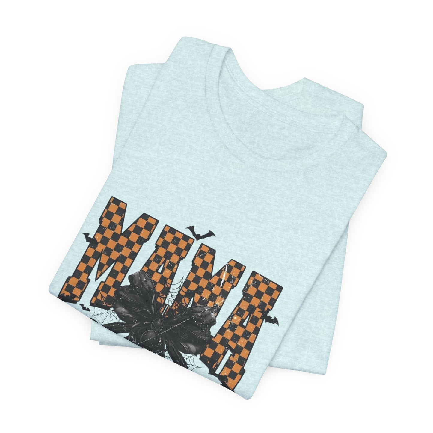Mamá Floral Checkerboard Tee – Vintage Floral Mom Shirt