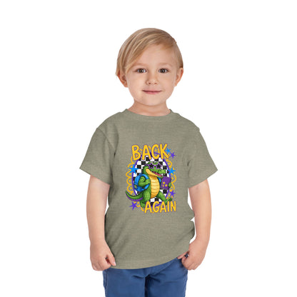 Toddler Tee — "Back Again" Dinosaur Graphic Shirt