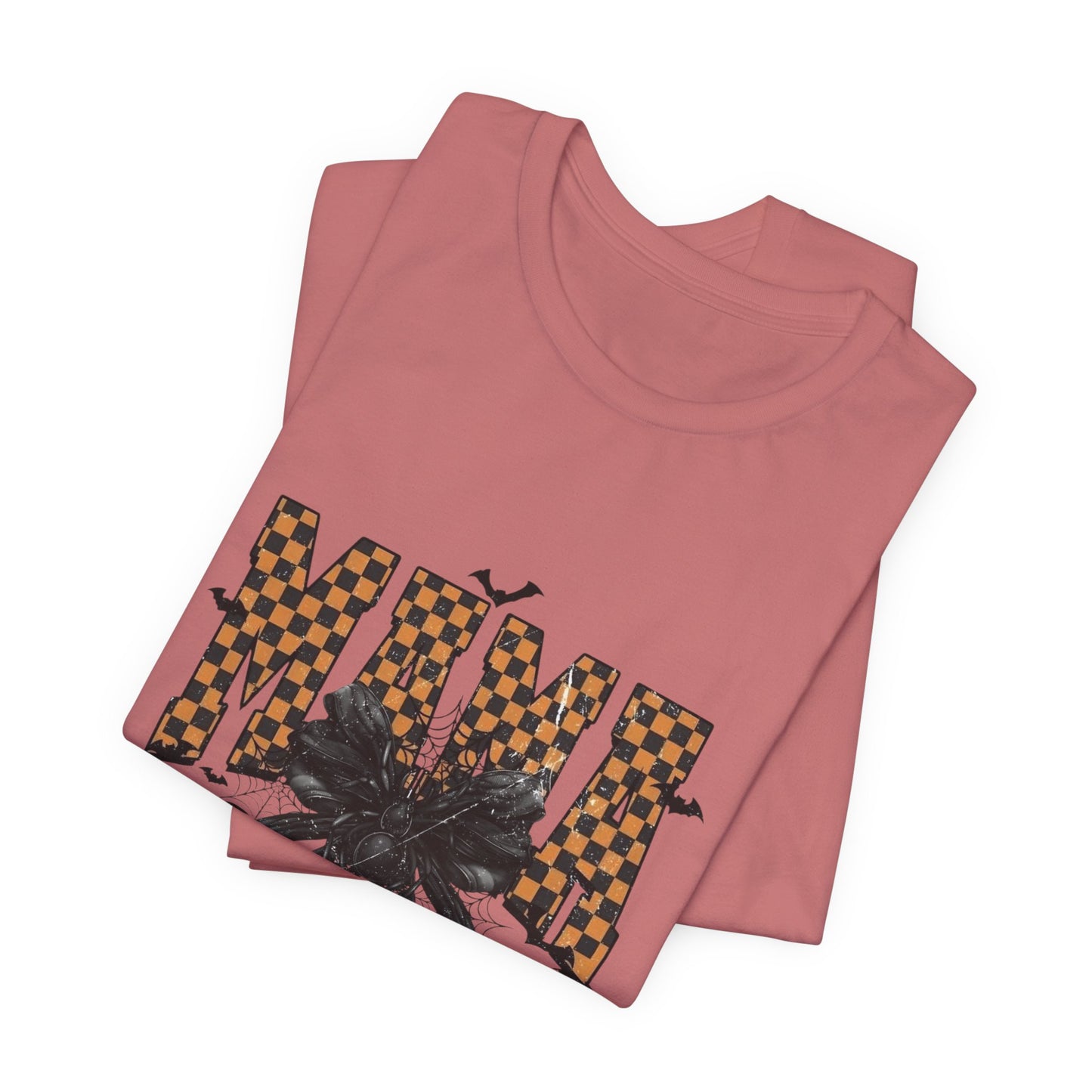 Mamá Floral Checkerboard Tee – Vintage Floral Mom Shirt