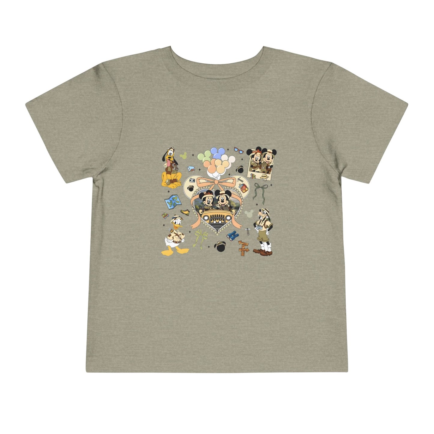 Cute Cartoon Mickey Inspired Toddler Tee