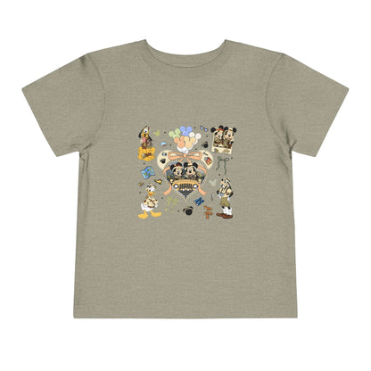 Cute Cartoon Mickey Inspired Toddler Tee