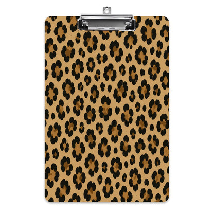 Cheetah Chic Acrylic Clipboard