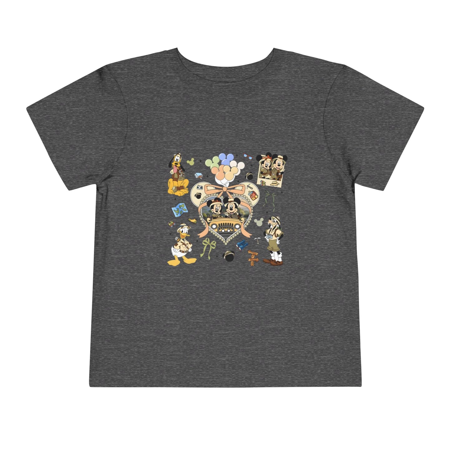 Cute Cartoon Mickey Inspired Toddler Tee