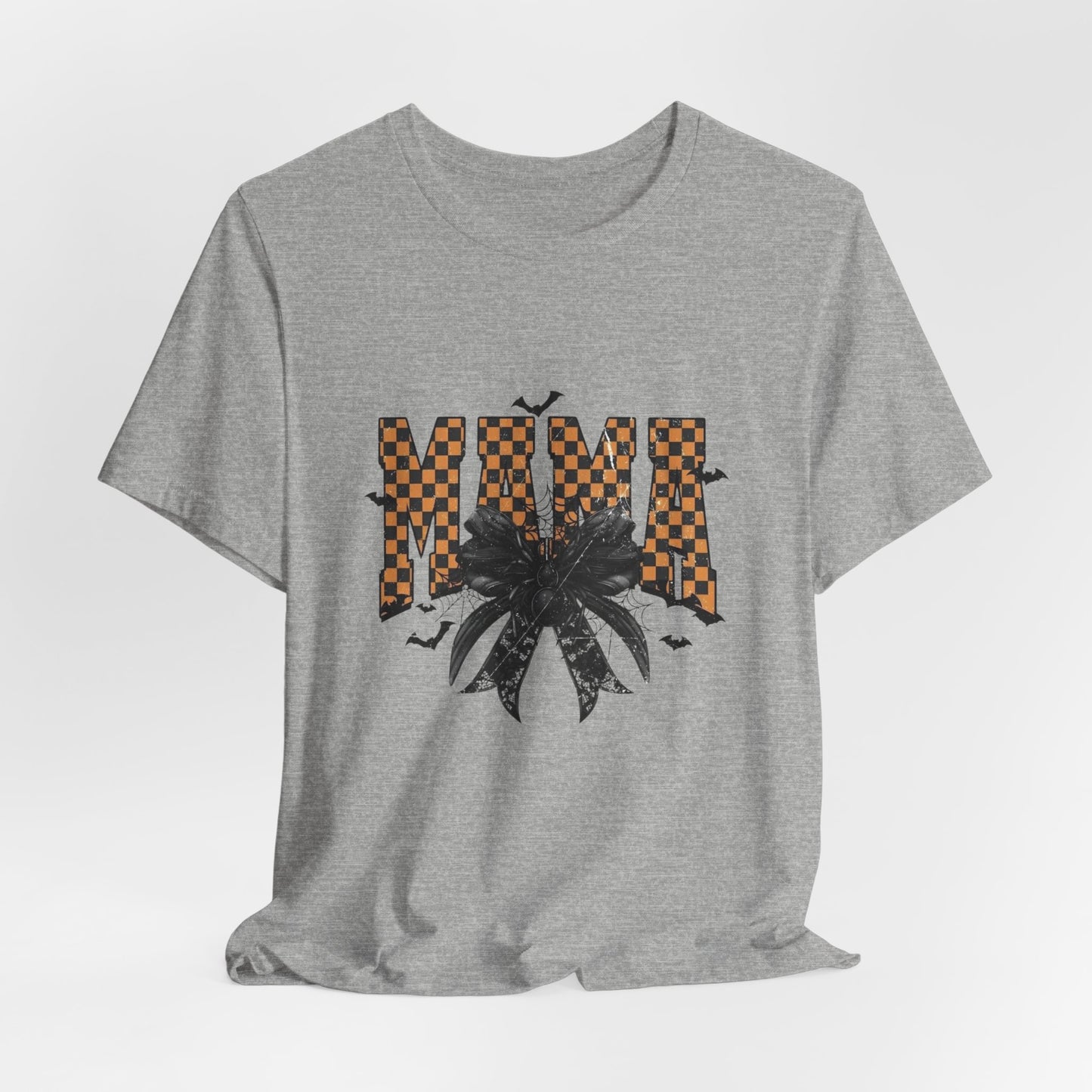 Mamá Floral Checkerboard Tee – Vintage Floral Mom Shirt