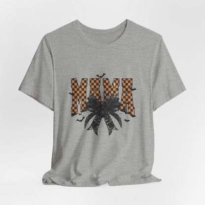 Mamá Floral Checkerboard Tee – Vintage Floral Mom Shirt