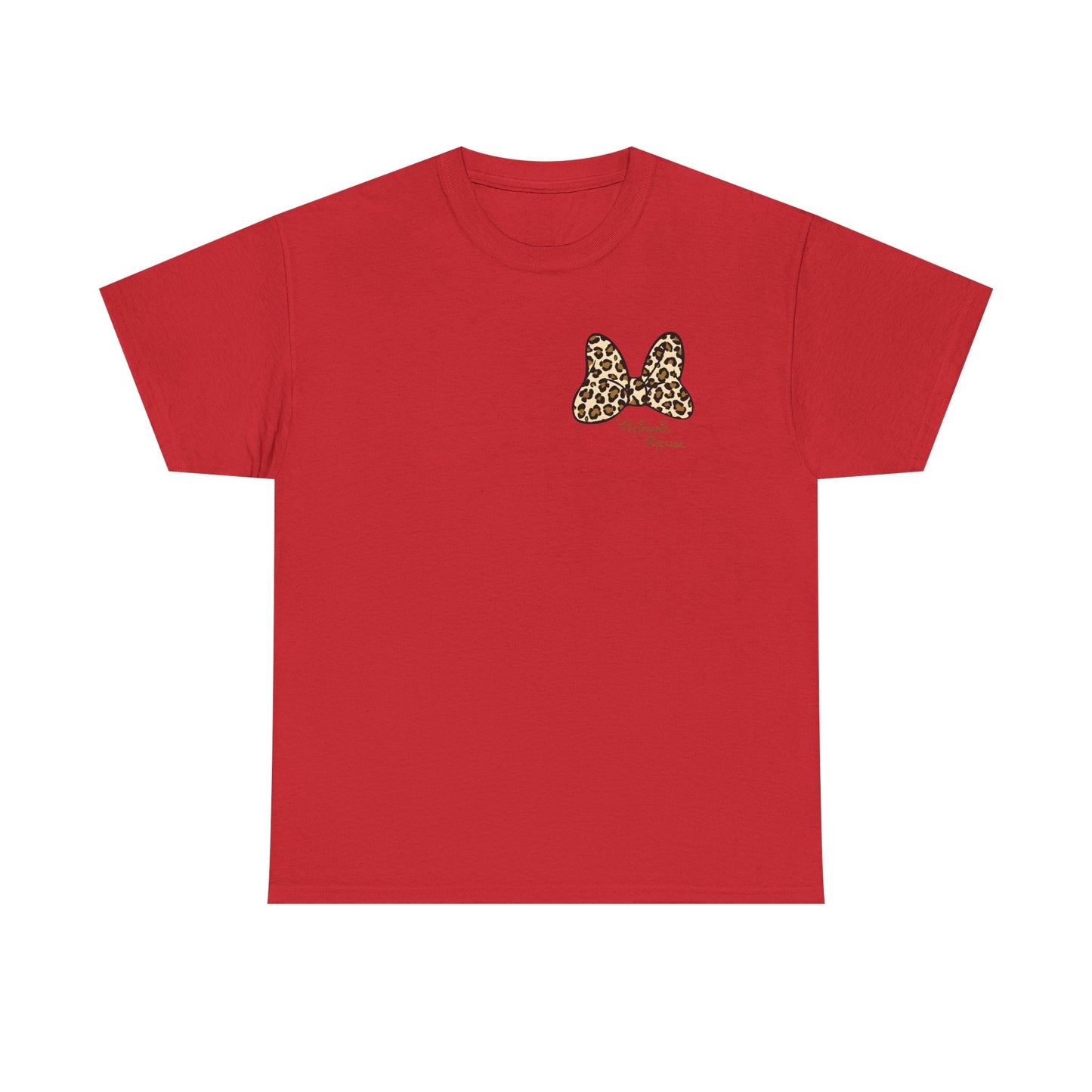 Leopard Minnie Park Day Tee