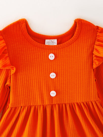 🎃🍂 Girls Fall Pumpkin Print Set | Boutique Toddler Girl Autumn Outfit