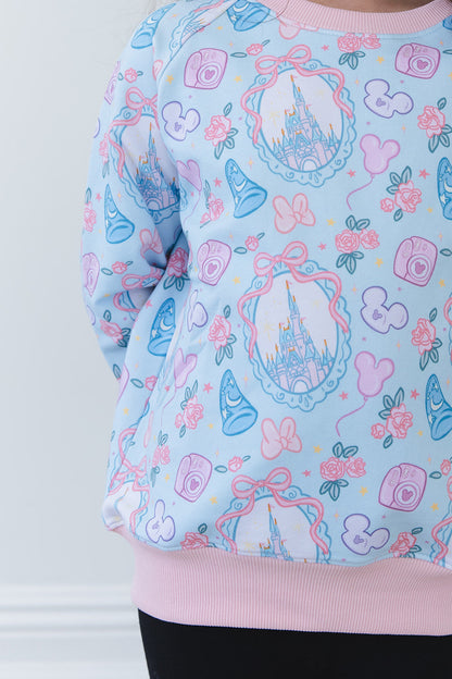 Mirror Magic - Define Terry Sweatshirt